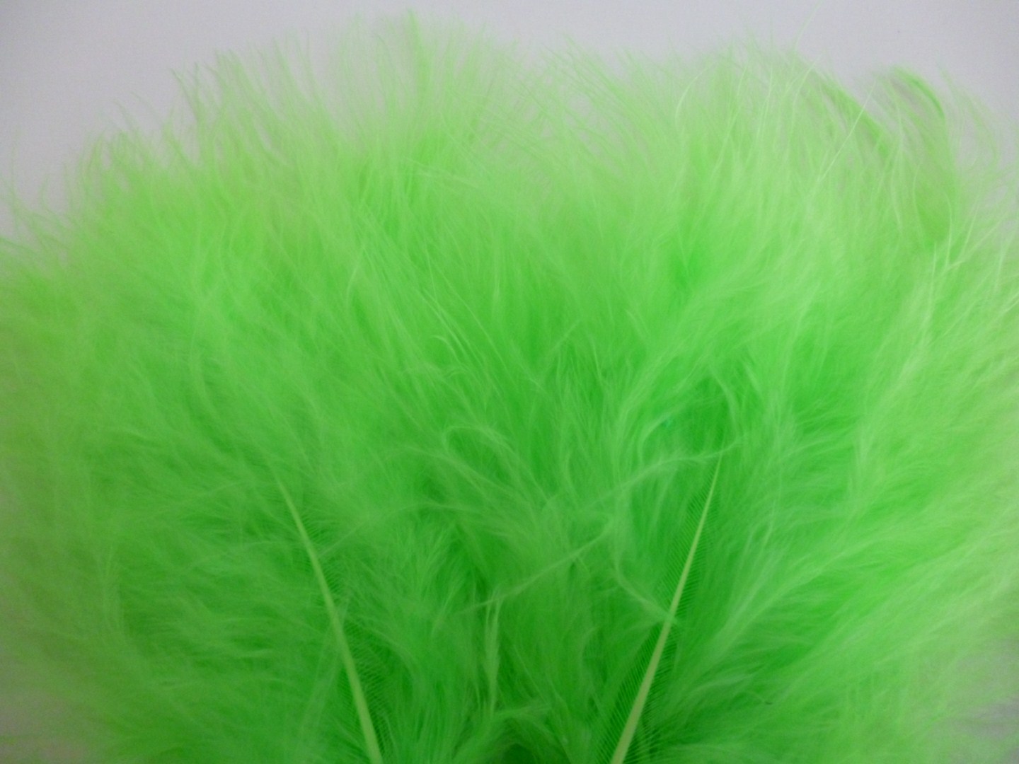 Wooly Bugger Marabou Fluo Chartreuse